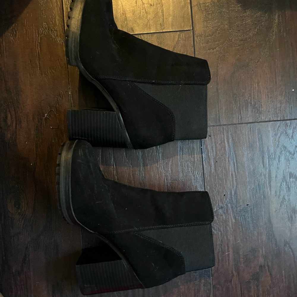 Black booties